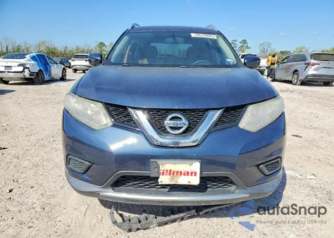 2016 Nissan Rogue Sv из США, поврежденный, VIN KNMAT2MT5GP611591